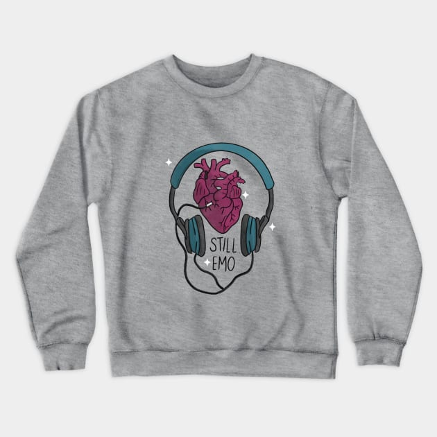 Still Emo Crewneck Sweatshirt by Amyologist Draws